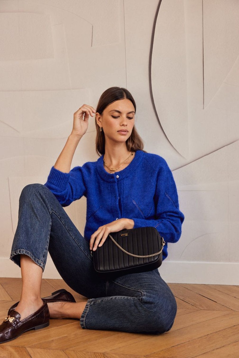 Femme Balzac Pulls Et Cardigans | Cardigan Caleb Bleu